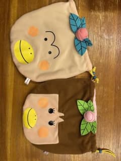 はなかっぱ＆ももかっぱちゃん巾着のサムネイル