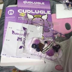 し*ぽ様 《新品》CUDLUGLEカドグ スクイーズ パープル/ホワイトのサムネイル