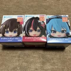 ホロライブ ひっかけフィギュア ときのそら 星街すいせい AZKi 全種セットのサムネイル