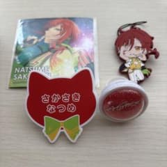 あんスタ 逆先夏目 リングライト ネームバッジ ラバーストラップ マグネットのサムネイル