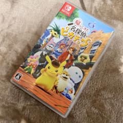 極美品！Switch 帰ってきた 名探偵ピカチュウのサムネイル