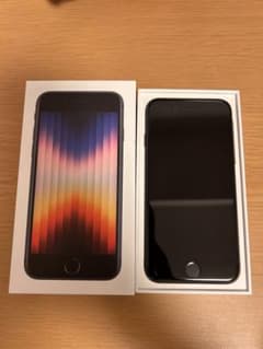iPhone SE (第3世代) ミッドナイト 128 GB auのサムネイル