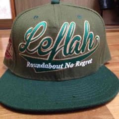 LEFLAHスナップバックキャップ美品のサムネイル