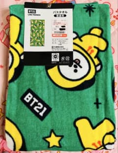 BT21 목욕 타올 CHIMMY 치미 시마무라 신품 미사용 보통판 BTS