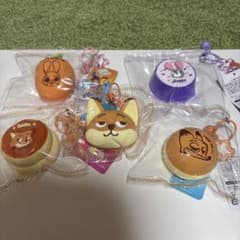ズートピア2 ダイカットスクイーズ キーホルダー ジュディ ニック 5種セットのサムネイル