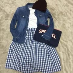 まるみ様専用！VIS チェック柄スカートのサムネイル