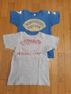 デニムダンガリー　150　Tシャツ　2枚セットのサムネイル