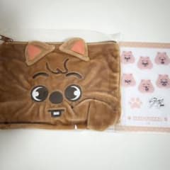 【値下げ】Stray Kids HAN QUOKKA ポーチ ステッカーセットのサムネイル