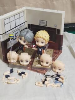 ねんどろいど　 ハイキュー 菅原孝支　月島蛍　グッドスマイルカンパニー 体育館