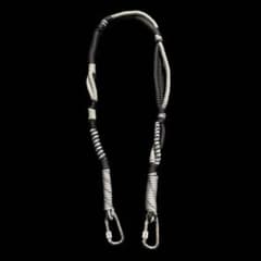 Eu e eles rope  Gray×Black スマホ ロープのサムネイル