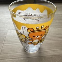 리락쿠마 벌꿀 콘형 글라스 높이 12센치