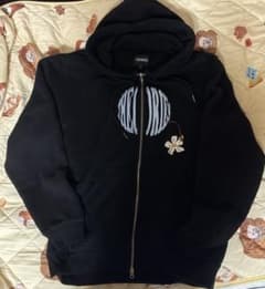 THEORIES ジップパーカー　黒のサムネイル