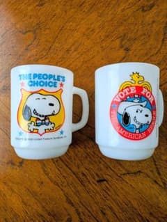ま*さ様 スヌーピー ファイヤーキング 2個セット 1980年のサムネイル