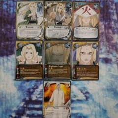 NARUTO ナルトカードゲーム CCG ツナデ セット - メルカリ