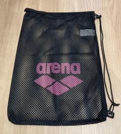 arena メッシュバッグ（ARN-6440）Mサイズ ブラックのサムネイル