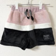 【美品】キッズ 130cm ボア ショート パンツ ハーフパンツ