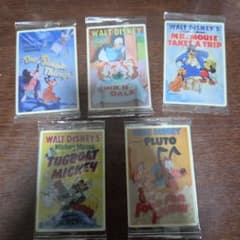 Disney Classic Card 구미 카드 5장 세트