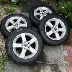 ホイール タイヤセット 195/65r15 マツダプレマシー 日産ラフェスタ