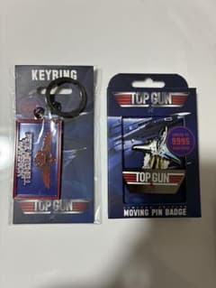 【世界限定9995個】トップガン マーヴェリック キーリング＆ピンバッジセット 世界限定9995個】トップガン マーヴェリック キーリング＆ピンバッジ