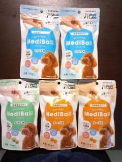 メディボール 犬用 投薬補助 おやつ 5袋のサムネイル