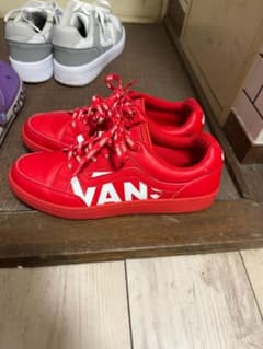 VANS SUPERB V2960 LOGO レッド 27.5cm スニーカーのサムネイル