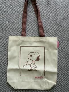 PEANUTS スヌーピー キャンバス トートバッグのサムネイル