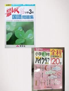 最レベ3年国語&全科ハイクラスドリル120回 小学3年のサムネイル