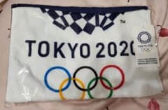 [신품 미사용] 도쿄 2020 올림픽 엠블럼 페이스 타올