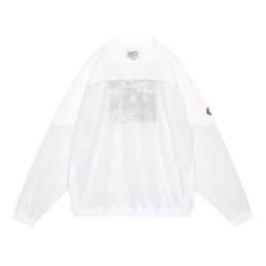 新品未使用タグ付き】C.E CAV EMPTメッシュトラック クルーネック L