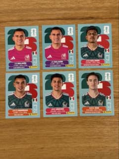 Panini FIFA World Cup 2026 メキシコ代表 6枚セットのサムネイル