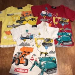 お値下げ！グレードスコープ&TOMICAコラボTシャツ3枚セットのサムネイル