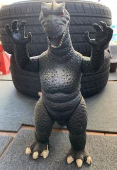 Godzilla monster figure soft vinyl