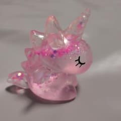 ユニコーン スクイーズ ピンク ラメ入りのサムネイル