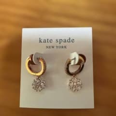 kate spade フープピアス ゴールドのサムネイル