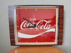 コカ・コーラ Coca-Cola 掛時計 レトロ 昭和のサムネイル