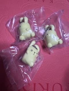 ポムポムプリン　ガチャガチャ　ばたんきゅー　3個セットのサムネイル