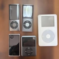 ジャンク品】Apple iPod まとめ売り 5台セット動作確認済み - メルカリ