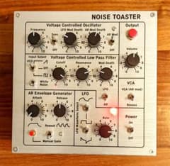 アナログシンセサイザー(noise toaster) + 振動スピーカーのサムネイル