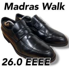 美品✨　マドラスウォーク ローファー ビジネス 黒 26.0cm EEEEのサムネイル