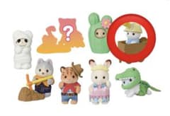 は*ん様 シルバニアファミリー 赤ちゃん アドベンチャーシリーズ ラテネコの赤ちのサムネイル