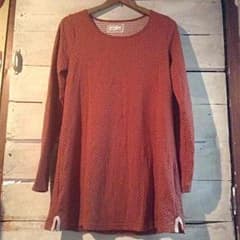 ドット柄ロングTシャツのサムネイル