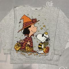 美品 90s 米国製 PEANUTS SNOOPY スヌーピー 霜降 スウェット - メルカリ