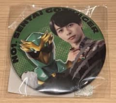 ゴジュウジャーTOSくじ缶バッジA賞 ゴジュウイーグル＆猛原禽次郎⑤