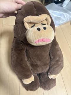 ゴリラのゴリくん ぬいぐるみ ブラウンのサムネイル