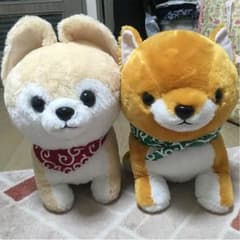 [豆しば三兄弟]ぬいぐるみ セットのサムネイル
