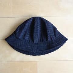 【BEAMS】ハット ブラック パイル地のサムネイル