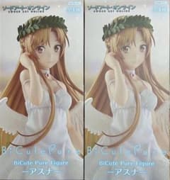 ソードアート・オンライン Bicute Pure Figure アスナ2点セットのサムネイル
