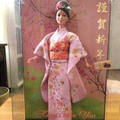 明けましておめでとうバービー【希少極美品】 - メルカリ