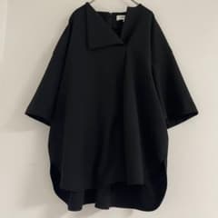 [新品•タグ付き] ENFOLD エンフォルド　サークルニットビブ ブラック 美品 25SS ENFOLD エンフォルド サークルプルオーバー 38 黒 - メルカリ