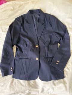 レディース 紺色 ブレザー 制服のサムネイル